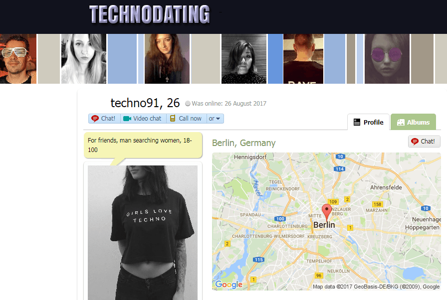 online dating techno lovers