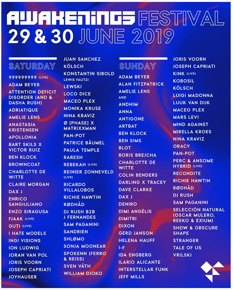 Awakenings Festival 2019